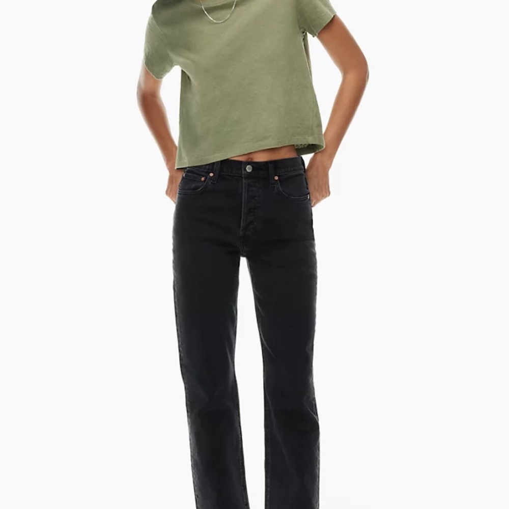 Black Denim Forum Arlo High Rise - Size 23